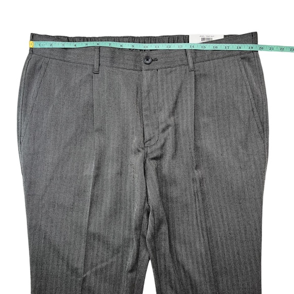 Men’s Herringbone Pleated Suit Pants XL INC International Concepts - Picture 11 of 13